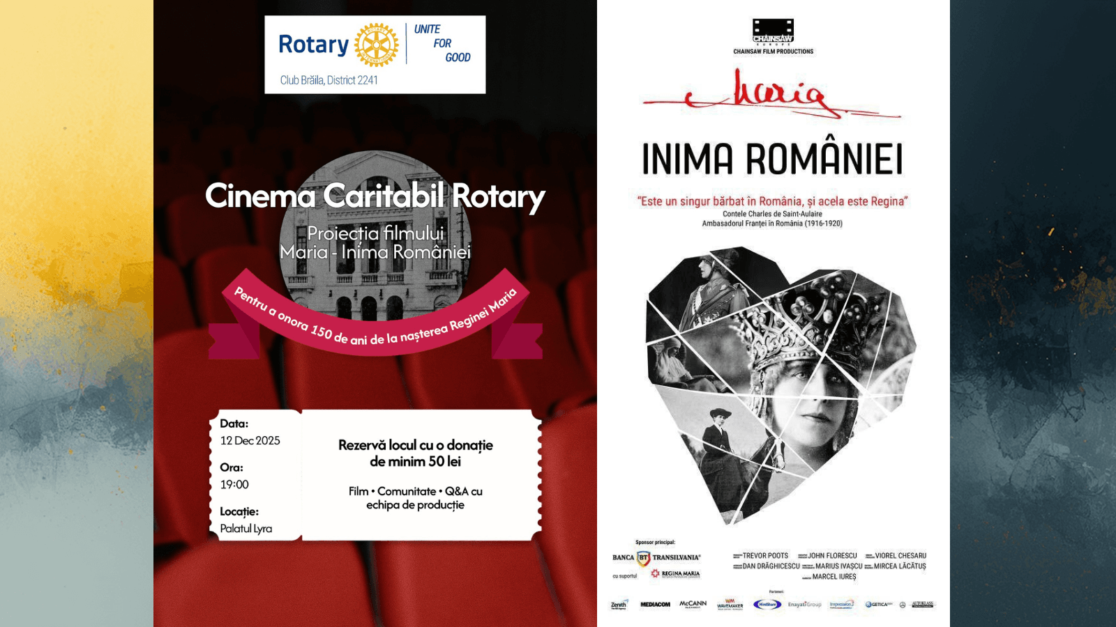 Cinema Caritabil - Maria Inima României